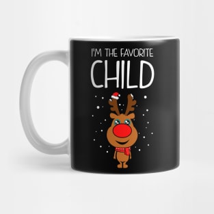 Favorite Child Christmas Sweater Mug